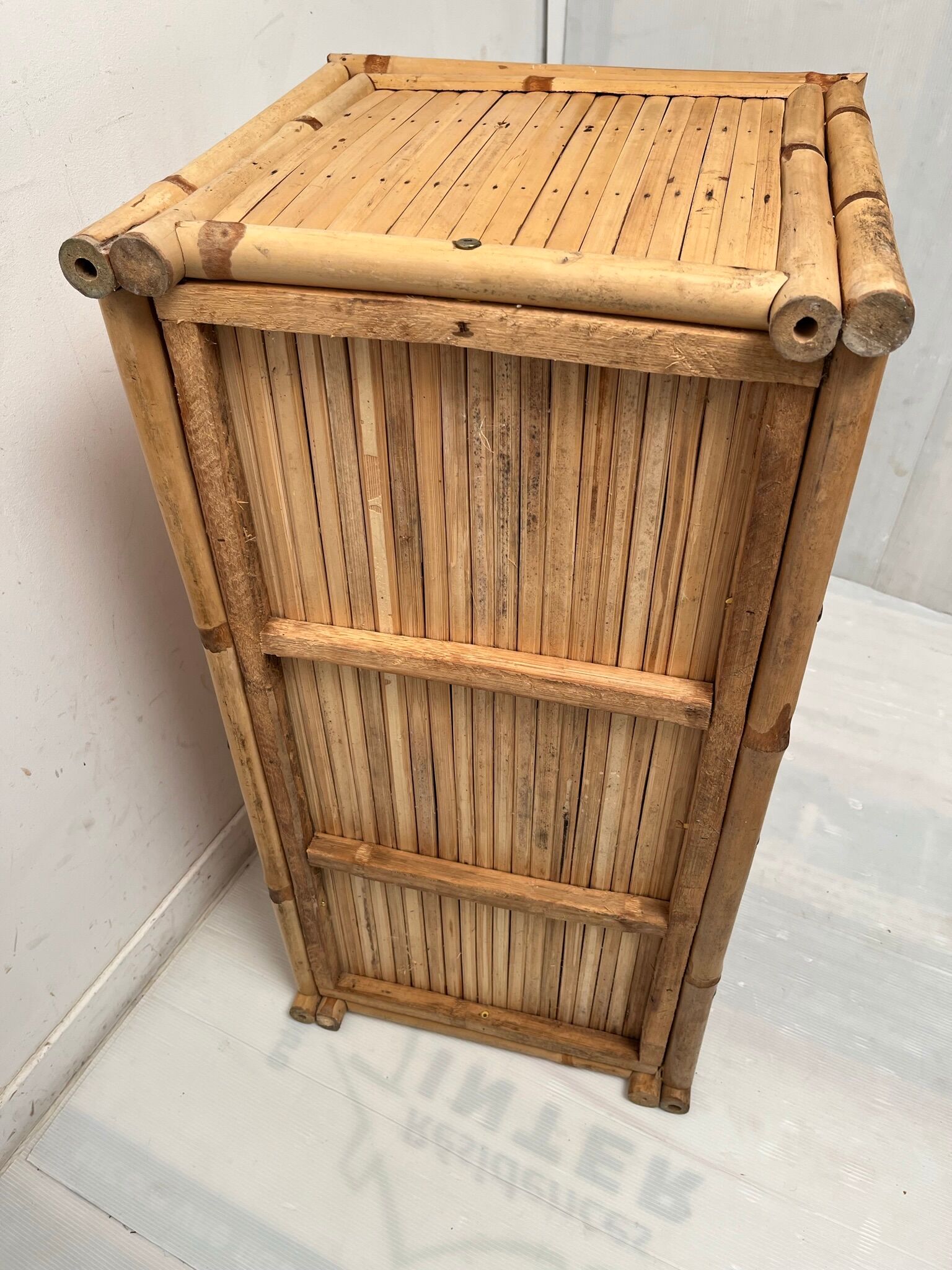 Bamboo chest 60s-70s