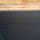 Vintage art deco abyssal blue buffet