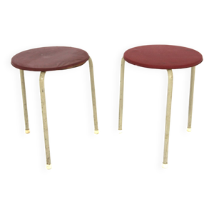 Set de 2 tabourets en