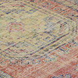 Anatolian handmade vintage rug 398 cm x 120 cm