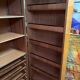 Armoire penderie dressing pied compas vintage design 60/70
