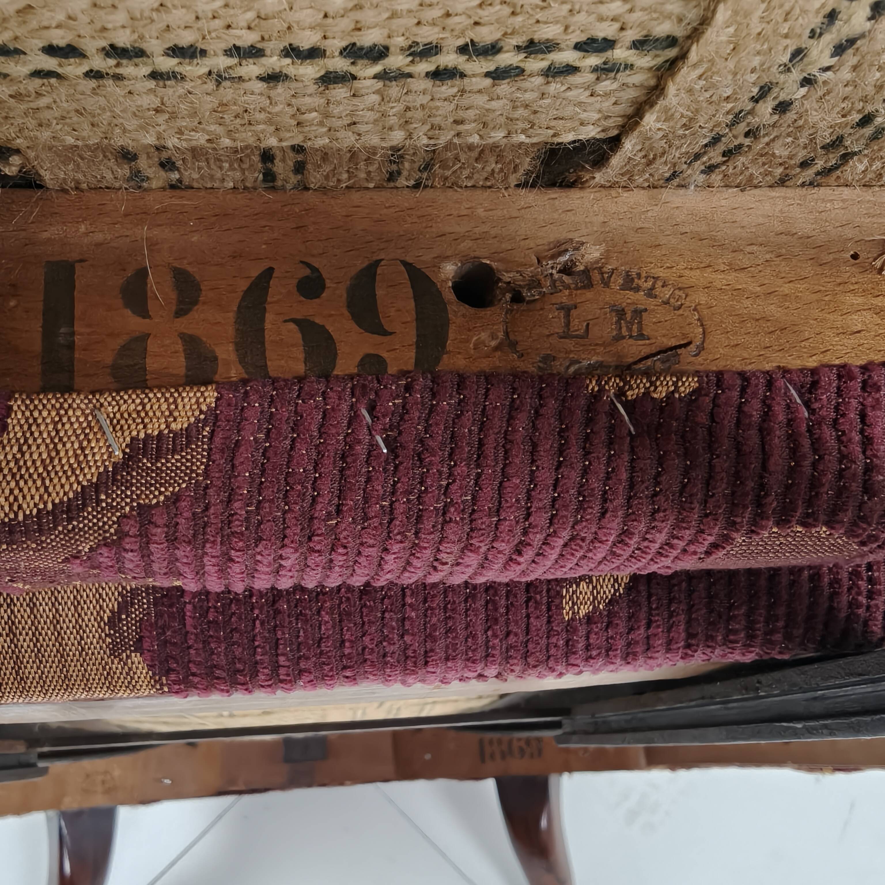 Early 20th-Century Adjustable Reclining Armchair by Drevette L.M., circa 19