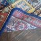 Handmade Indian rug 215x136cm