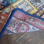 Handmade Indian rug 215x136cm