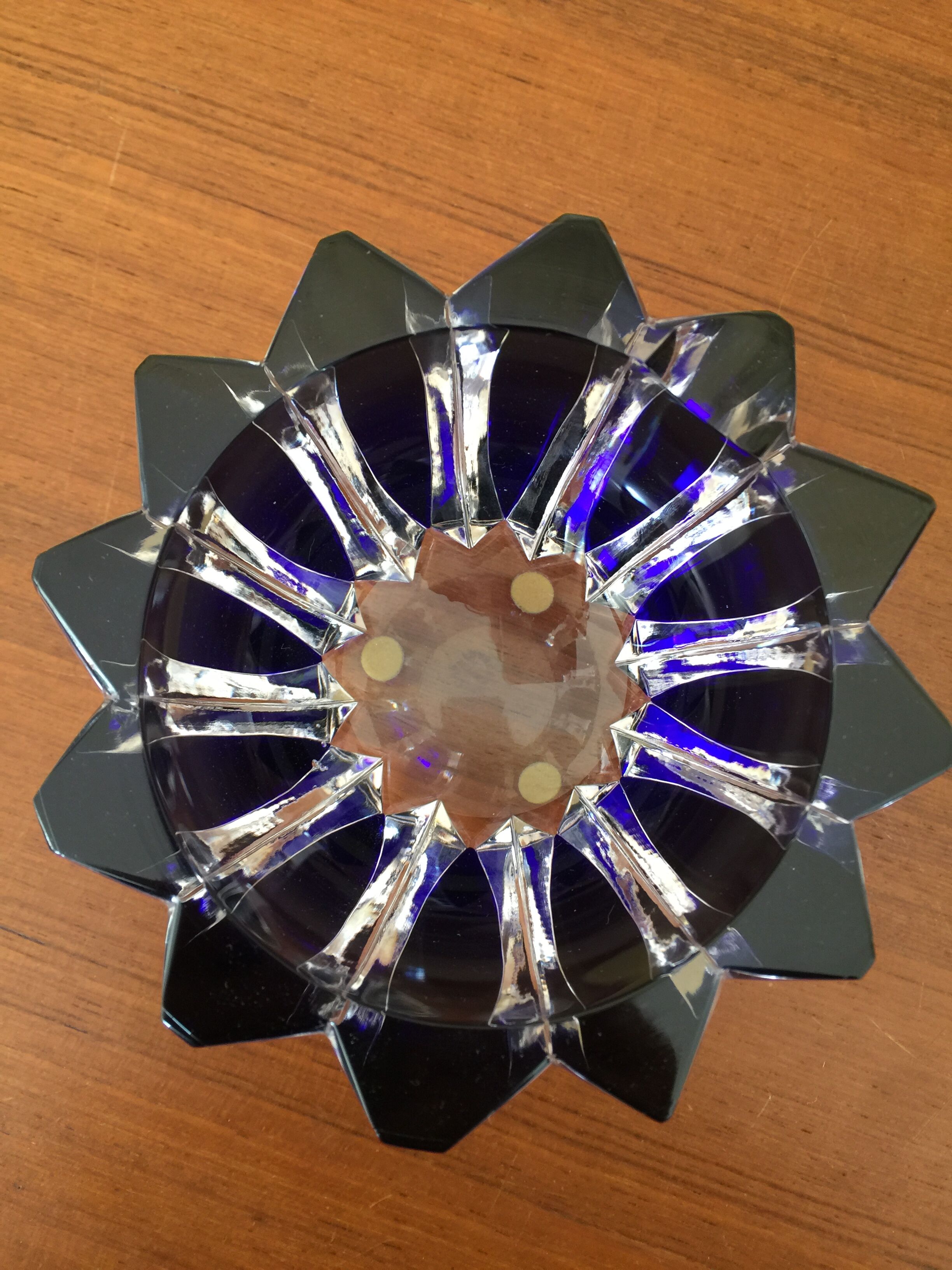 Sèvres crystal ashtray