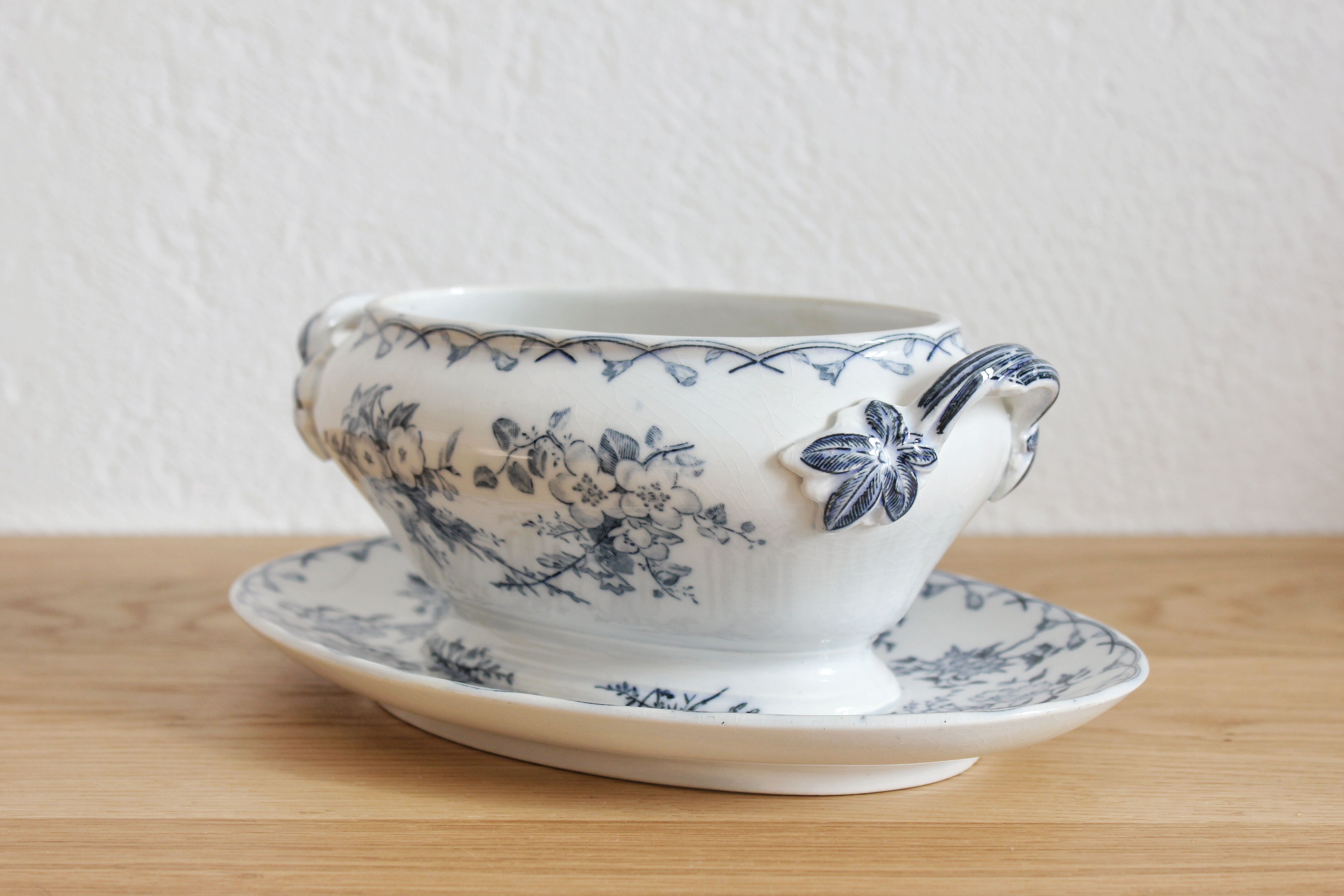 Saucière en terre de fer Bertha Sarreguemines