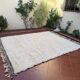 Tapis beni ouraine tissè main traditionnelle taille 200 x 300 cm