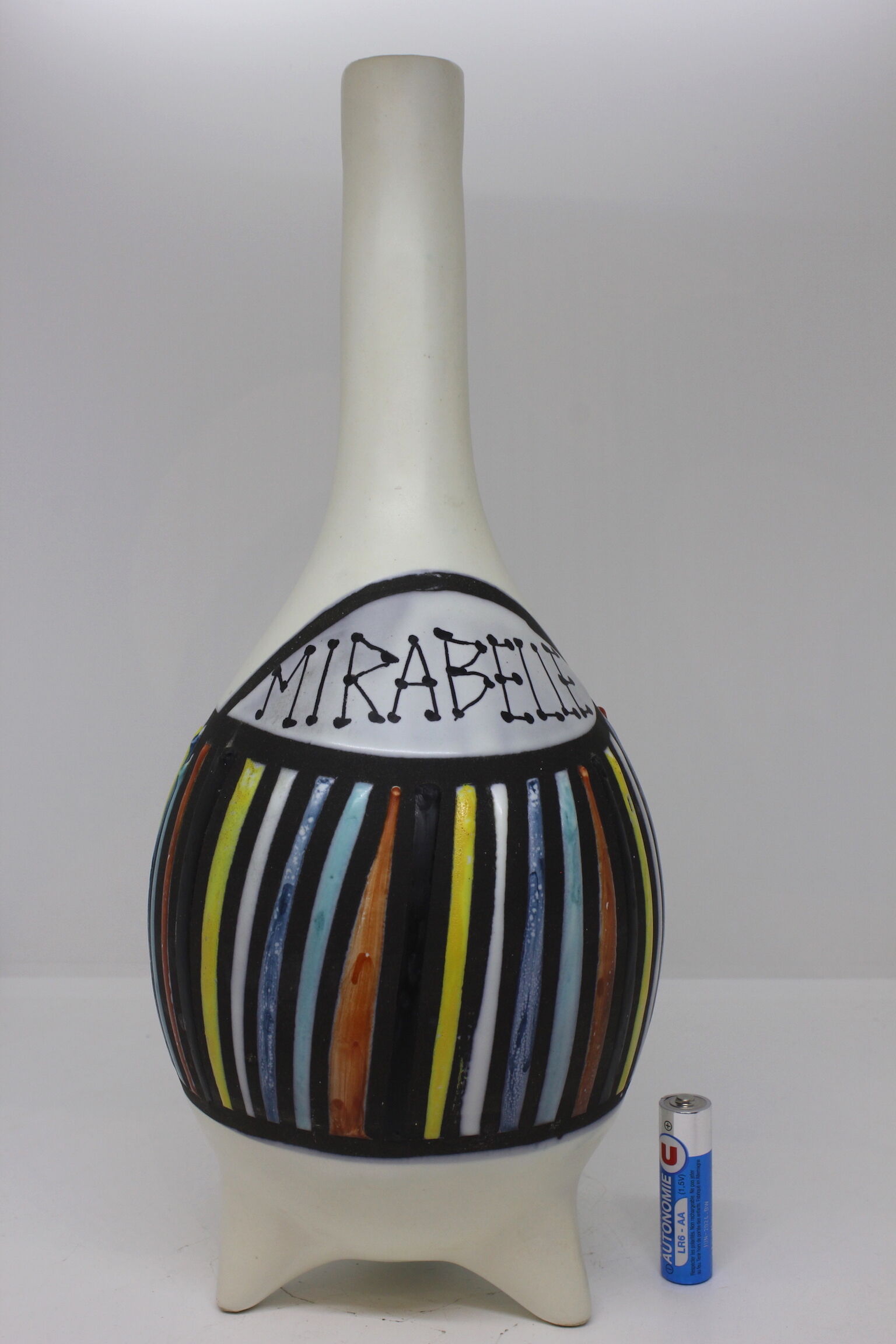 Mirabelle bottle by Roger Capron, 1950s