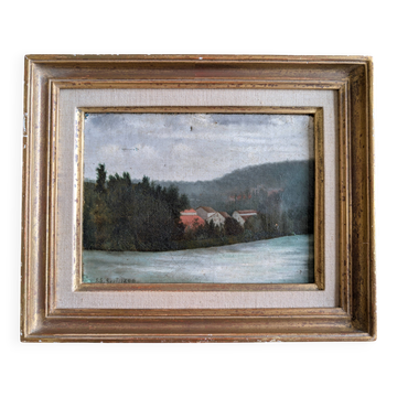 Small landscape painting