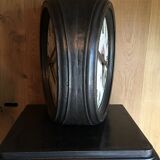 Old station clock Paul Garnier double shaped cast iron