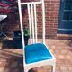 Chaises vintage et design en marbre blanc