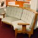 Sofa Guillerme and Chambron solid oak