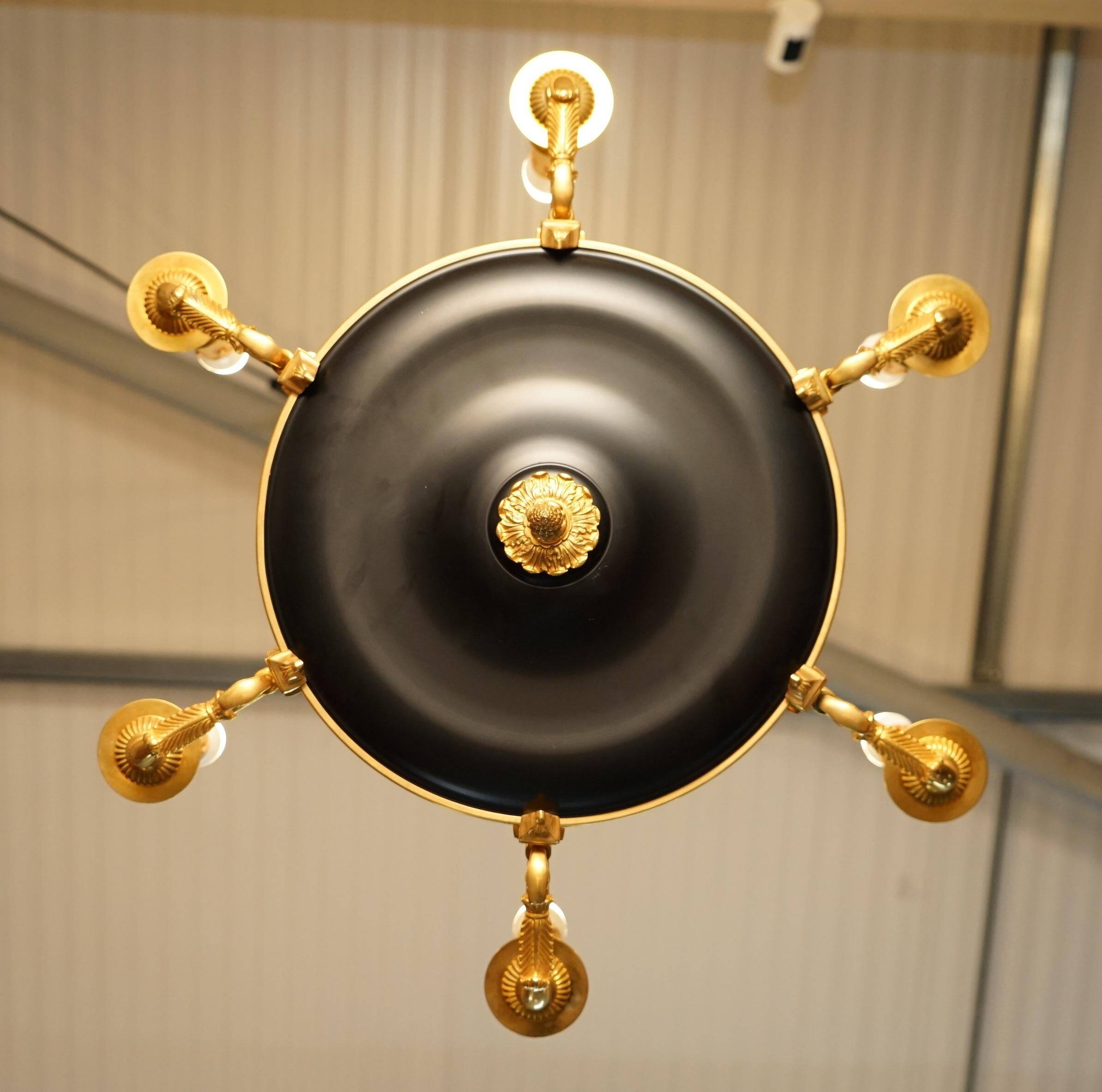 24-carat gold-plated bronze chandeliers L'Originale Italy