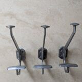 3 patères Art déco