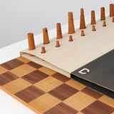 De Coene Chess Set With Original Box Attr. to Christophe Gevers, Belgium