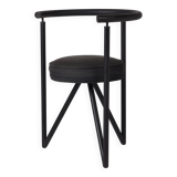 Black chair "Miss Dorn" Philippe Starck