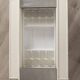 Wooden and chromed metal vintage bar table, 60s