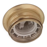 Enamelled sheet metal pendant light