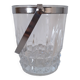 Seau à glaçon en cristal d'Arques vintage