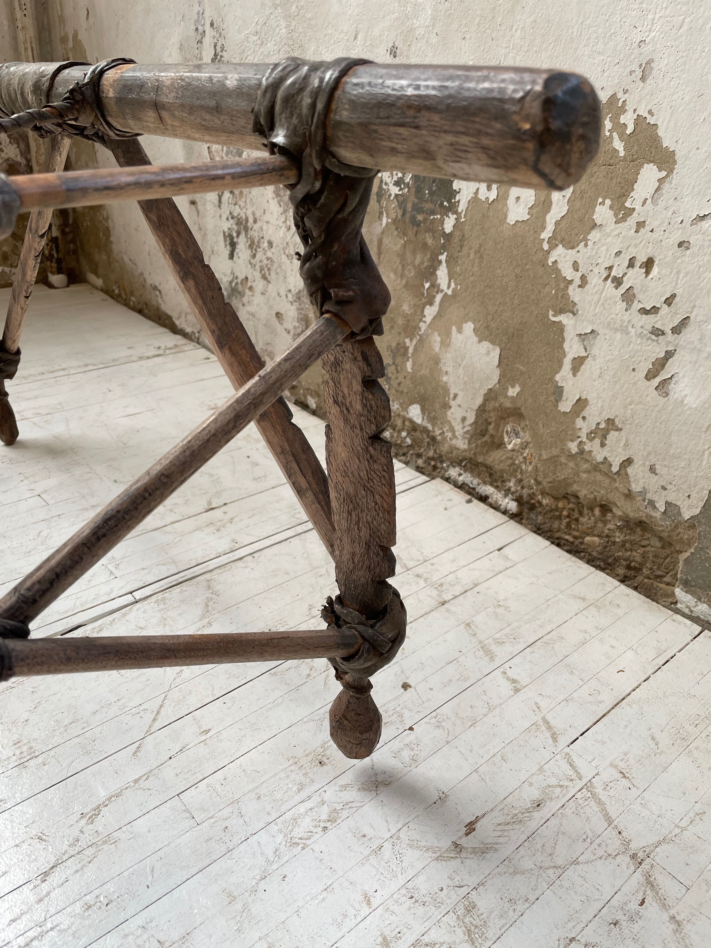 Touareg ethnic luggage holder