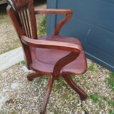 Fauteuil de bureau américain ancien