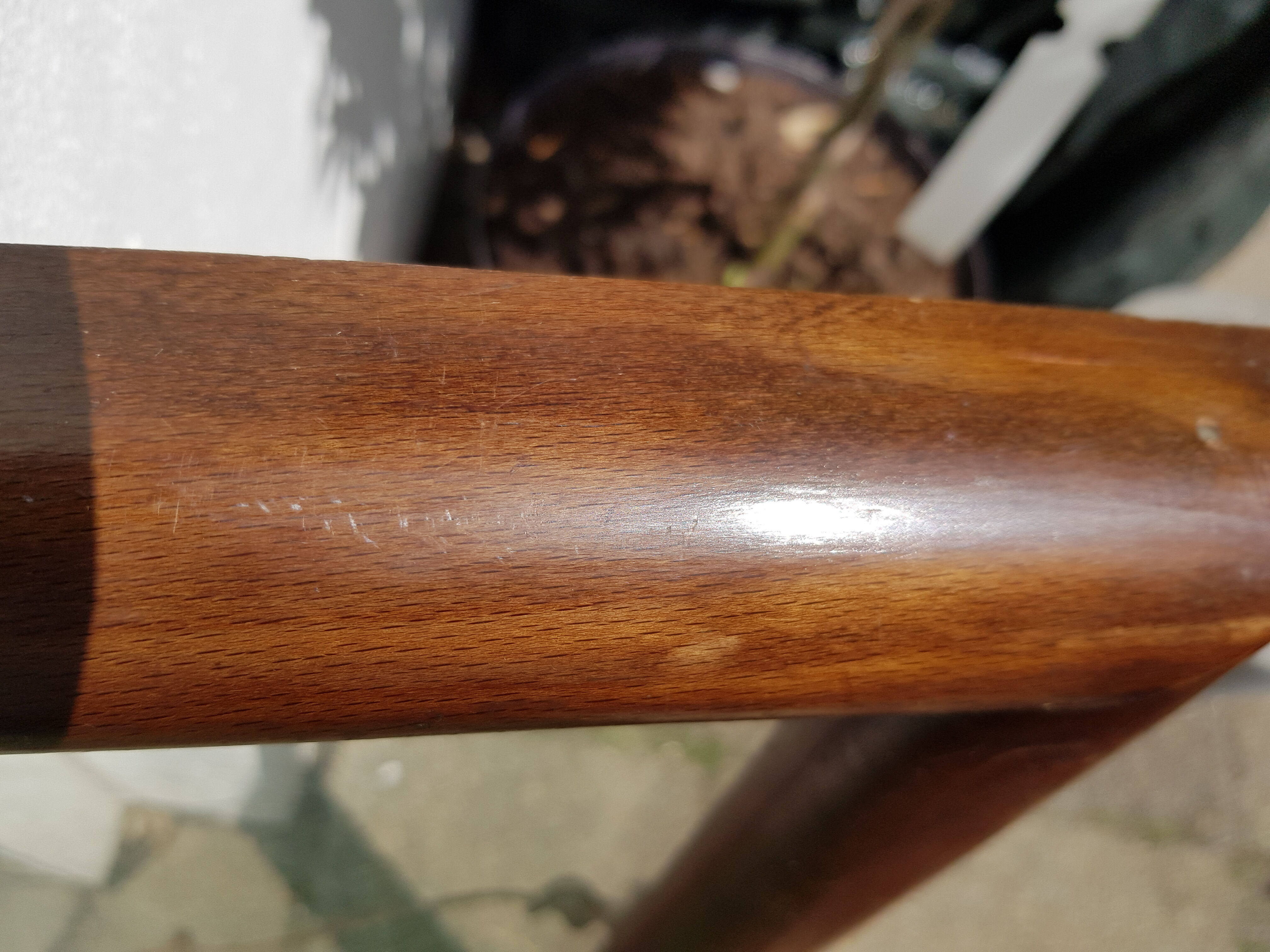 Old wooden frame