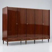 Large vintage design wardrobe from the 1950s