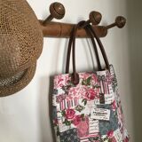 Bamboo coat hook 4 mushrooms