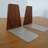 Danish Teak Bookends from Feldballes Møbelfabrik, 1960s, Set of 2