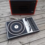 Portable record player vintage Philips 280 1970-80
