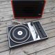 Portable record player vintage Philips 280 1970-80