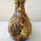 Ceramic fat lava vase