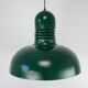 Green Vintage Industrial Metal Green Lamp produced by Sijaj Hrastnik