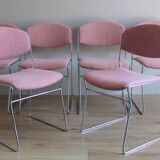 Set of 6 70's Design Chairs