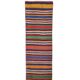 Vintage Turkish hallway rug 63x647 cm