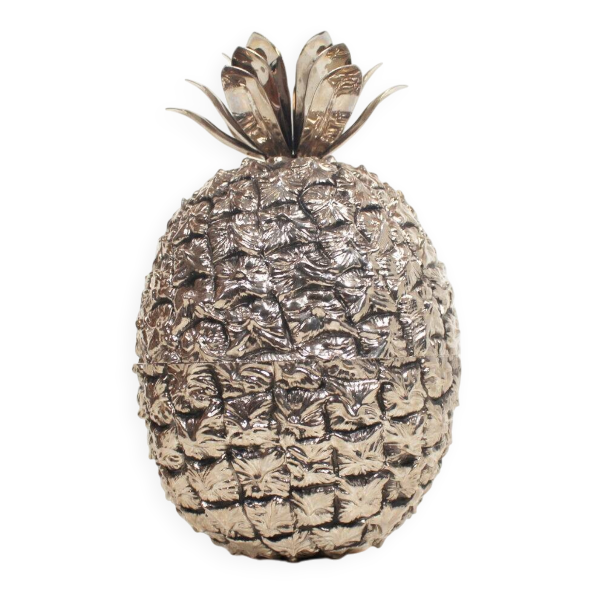 Vintage 1970s 'Pineapple' ice bucket by Freddotherm