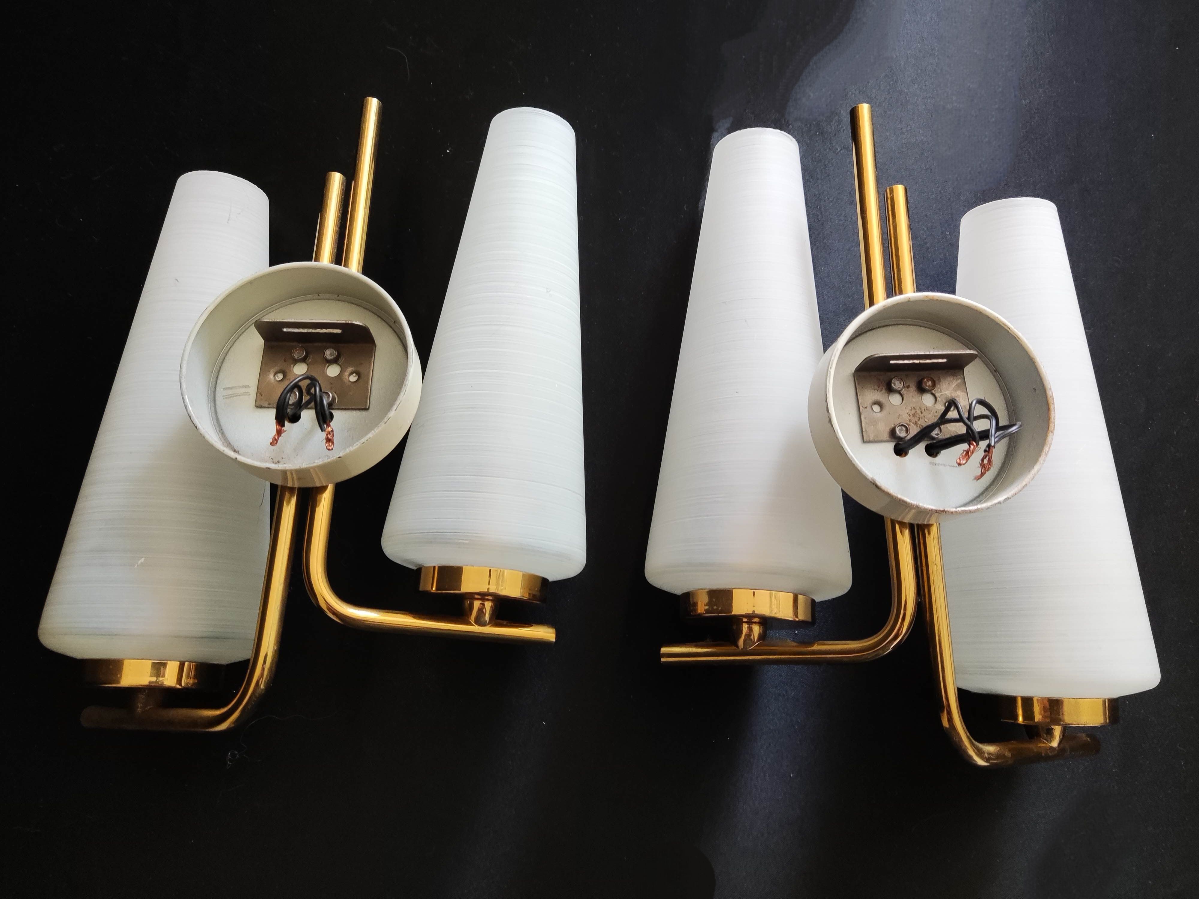 Pair of wall sconces