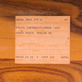 Rosewood office container on wheels, 1960s