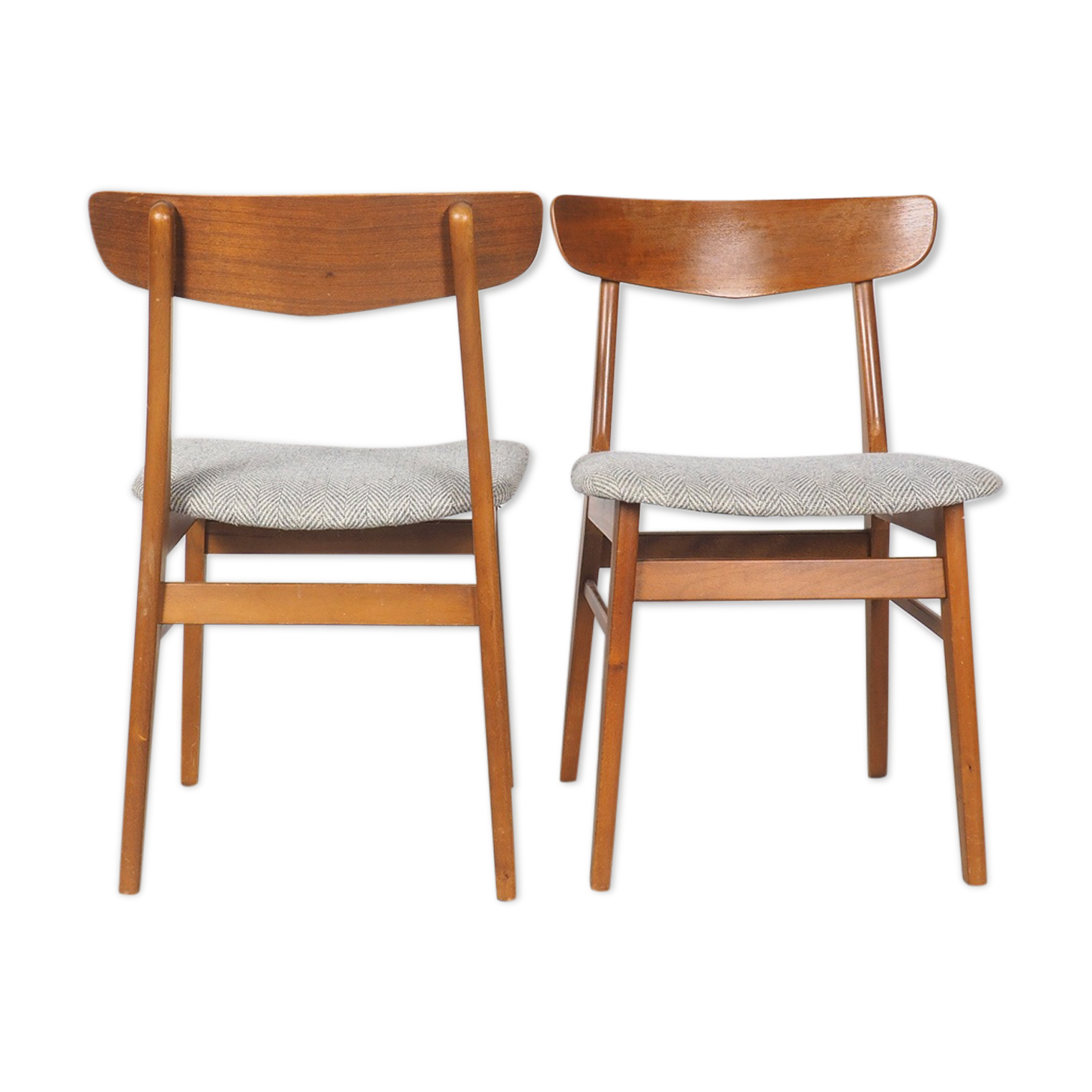 Set of 2 Danish design chairs by Findahls mobler