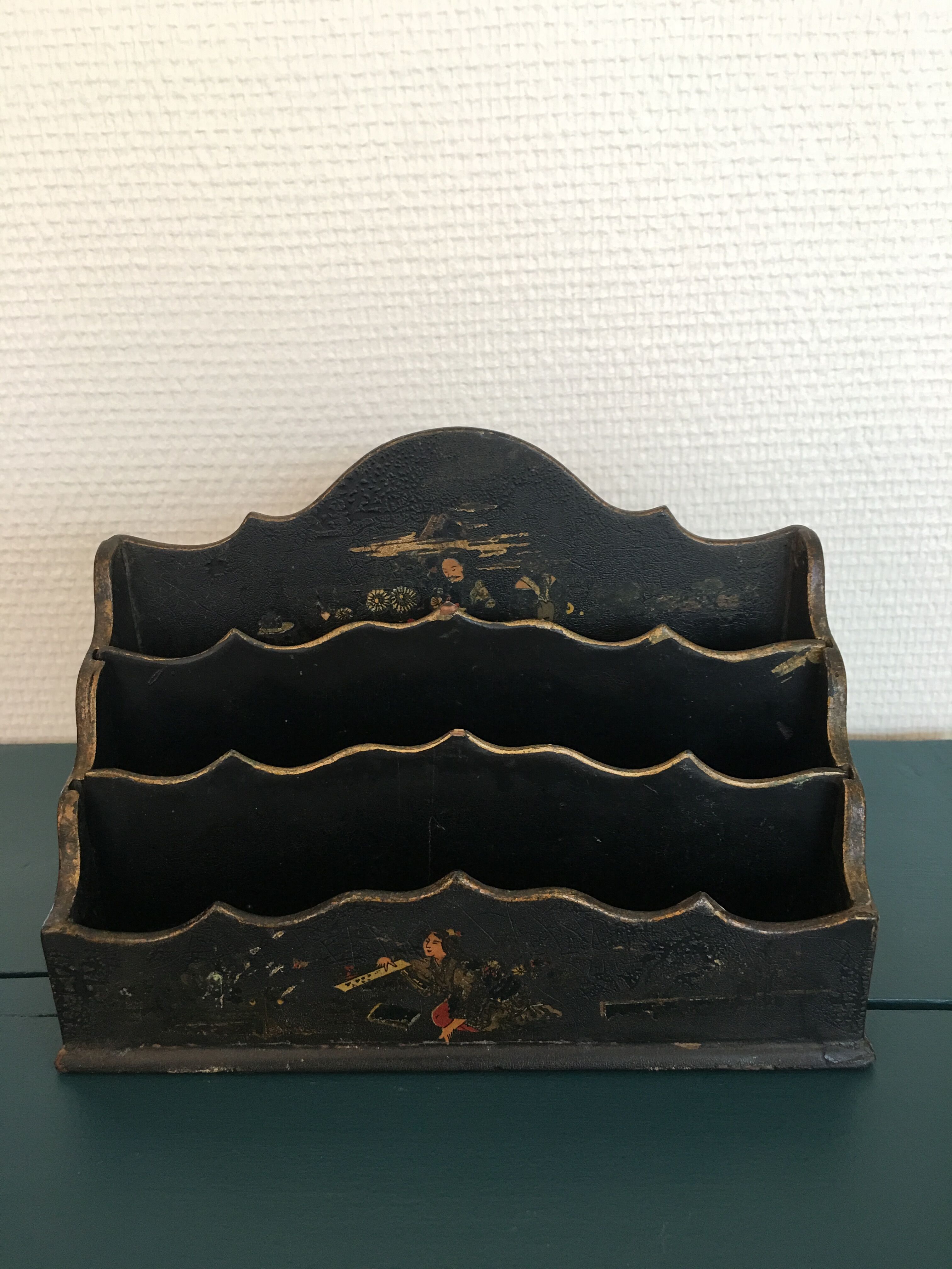 Asian decor letters door