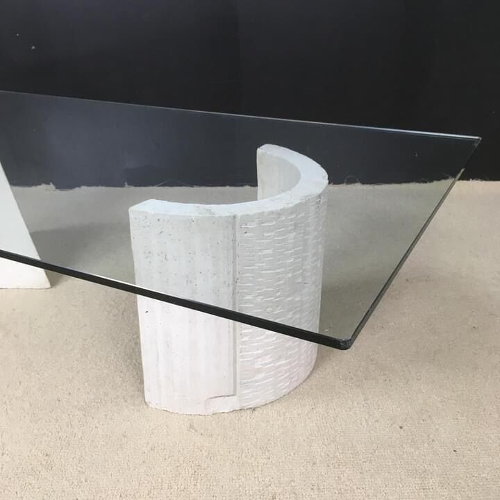 Coffee table geometric shape