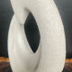 Sculptural vase by Roberto Rigon from the 1970s, signed.
