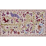 Hand-knotted rug, vintage Turkish rug 108x184 cm