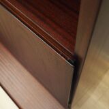 Mahogany bookcase, Danish design, 1970s, manufacture: Omann Jun