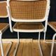Suite de 4 chaises design par Marcel Breur modèle B32 Cesca