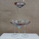 Multi-colored crystal glasses