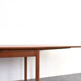 Mid-Century Danish Teak Extendable Dining Table, 1960s.