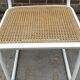 Set of 4 Cesca b32 model chairs in white by Marcel Breuer