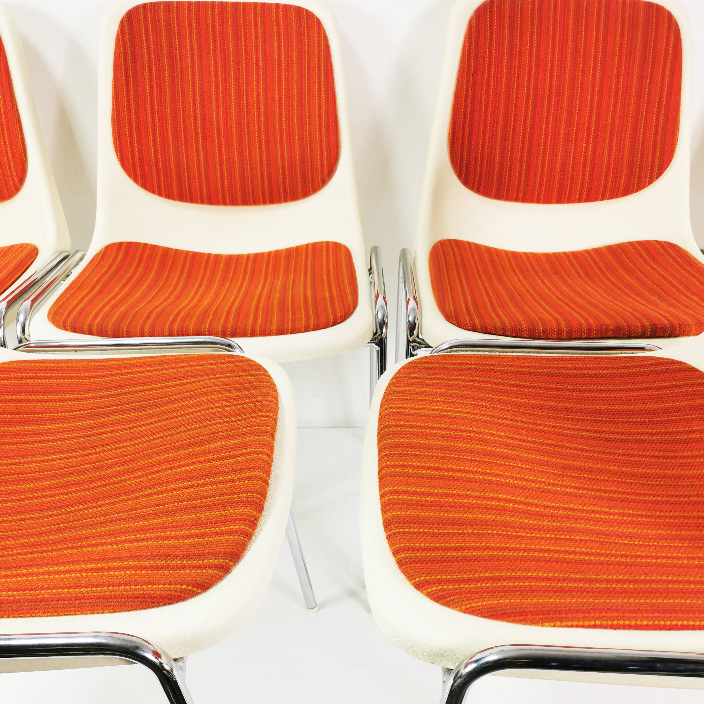 Set of Space Age chairs, Mauser, Germany, 1970s