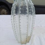Vase année 60 en verre granité